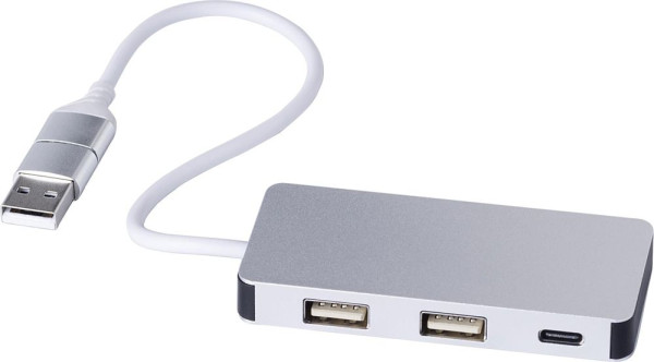 USB-hub Layton | Aluminium | 3 poorten
