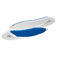 wit/blauw