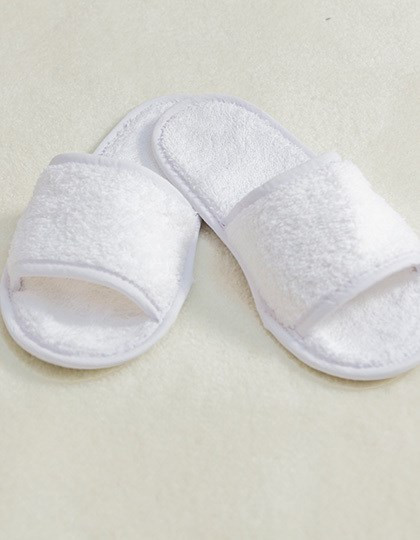 Towel City - Classic Terry Slippers - Open Toe