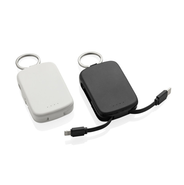 Nexo RCS sleutelhanger powerbank 2.000 mAh met geïntegreerde
